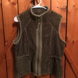 Woolrich Vest Olive Green Heather
